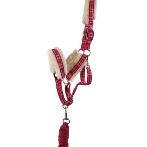 Capezza+longhina a scacchi Hot Pink