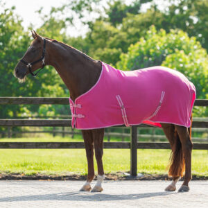 Coperta pile "Color" Fuchsia