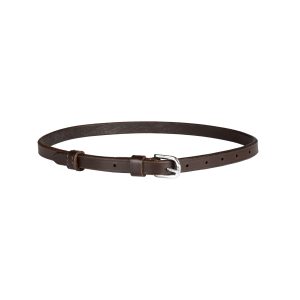 Lacciolino chiudibocca cuoio Dark Brown