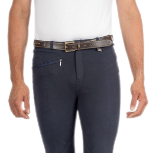 Pantaloni Uomo modello "Urano" in cotone elasticizzato Navy