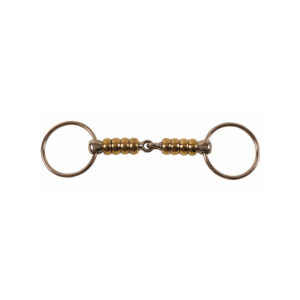 Filetto con imboccatura rulli in rame 14,5cm
