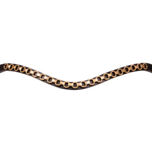 Frontalino "Calla" Black/Gold