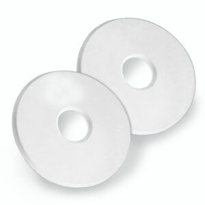 Rosette Pony in gomma naturale White