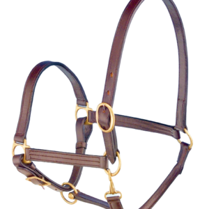 Capezza cuoio tipo Svedese Pony Brown