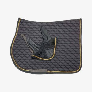 Sottosella Inglese trapuntato Moon con cuffia Grey