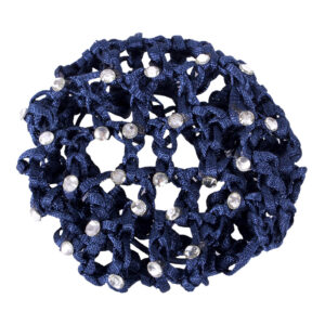 Retina per chignon "Diamond" Navy