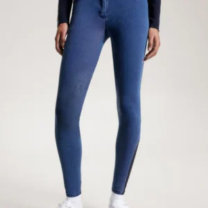 Pantaloni Donna TH Queens Denim Heritage knee grip