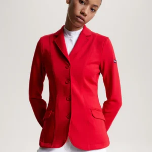 Giacca da concorso Donna TH Hickstead Fierce Red