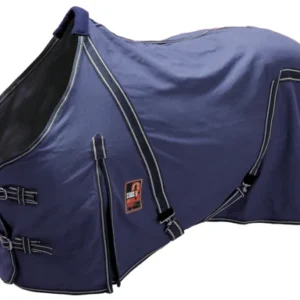 Coperta in cotone canvas Navy