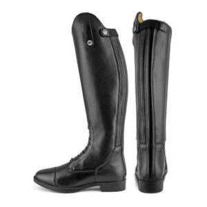 Stivali Junior lacci Wide Black