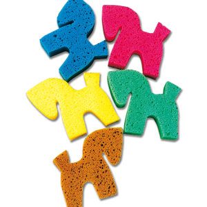 Spugnetta cavallini colori assortiti