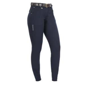 Pantaloni Donna modello Race in cotone elasticizzato Navy