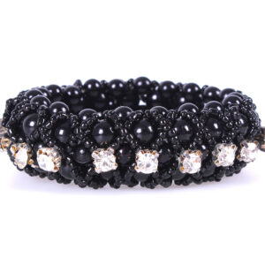 Scrunchie Diamond Black