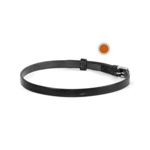 Lacciolino chiudibocca cuoio Cognac