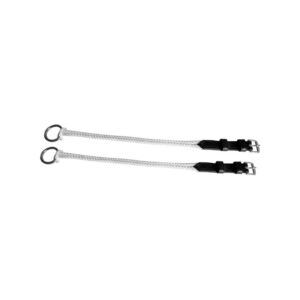 Montanti elevatore nylon con anello Black/White