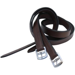 Staffili in cuoio Dark Brown