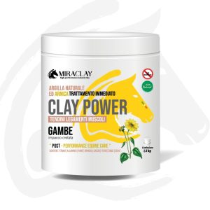 Clay Power - Argilla con Arnica per tendini e articolazioni 1,5Kg