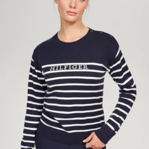 Maglione a righe Donna TH Fairfield Desert Sky