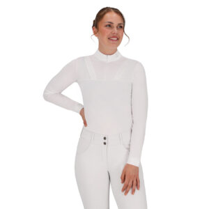 Maglia da concorso Donna Vaila manica lunga White