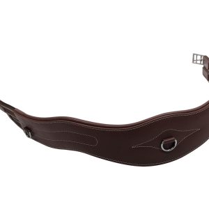 Sottopancia anatomico con impunture Dark Brown