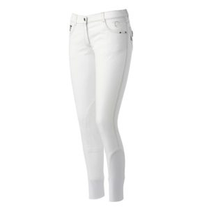 Pantaloni Donna Denim Texas White