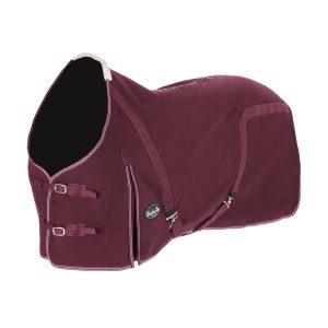 Coperta in cotone Modello Malaga Burgundy