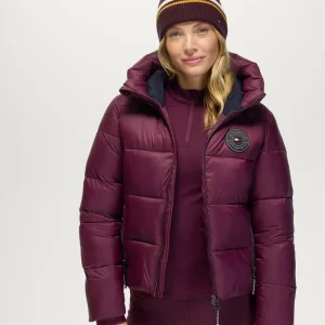 Berretto con pom pom TH Dean Deep Burgundy