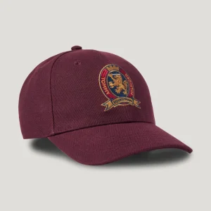 Cappellino TH Royce Crest Deep Burgundy